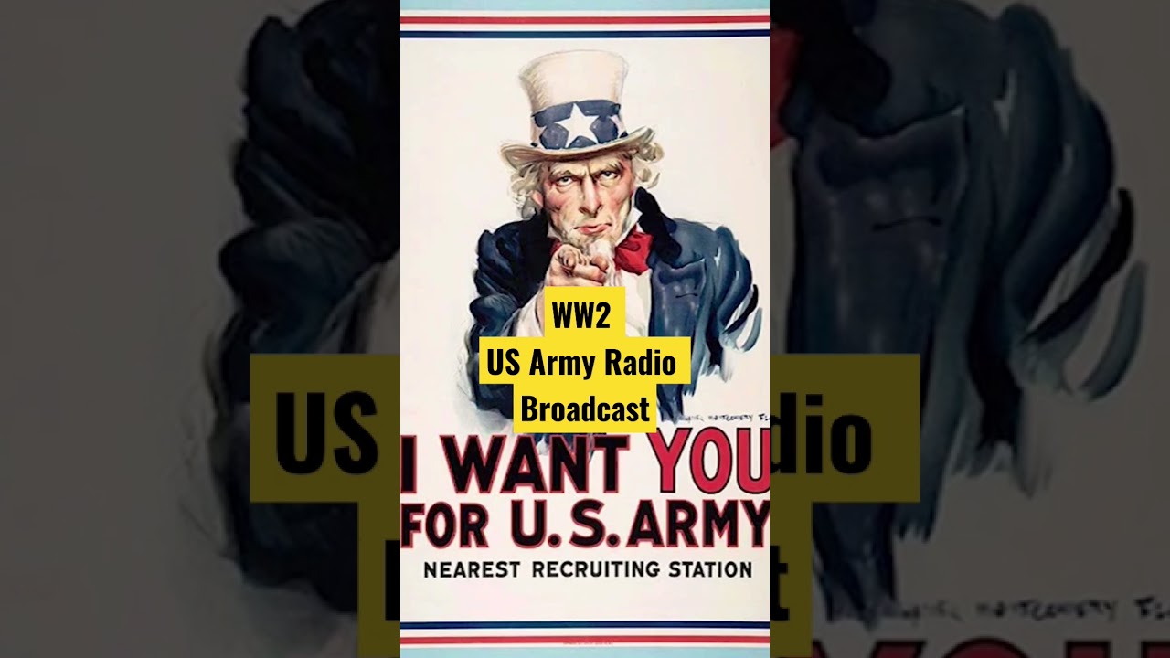 WW2 US Army Radio Speech [Motivational] #war #ww2 #worldwar2
