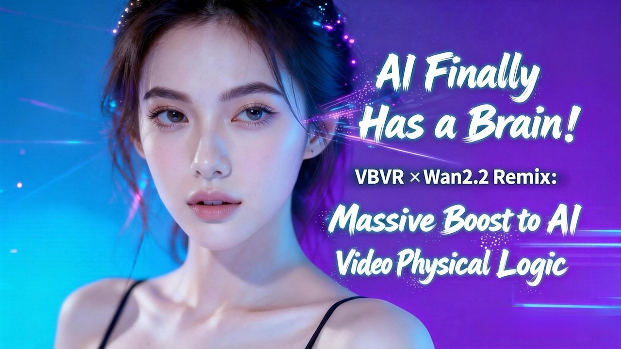 AI Finally Has a Brain! VBVR × Wan2.2 Remix: Massive Boost to AI Video Physical Logic
