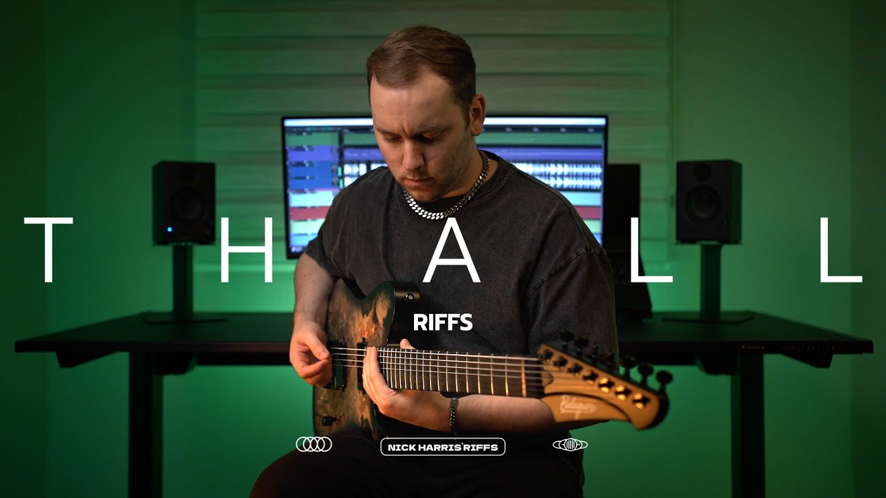 THALL- Inspired Riffs | Atlas DSP DI Rekak Fuzz Demo