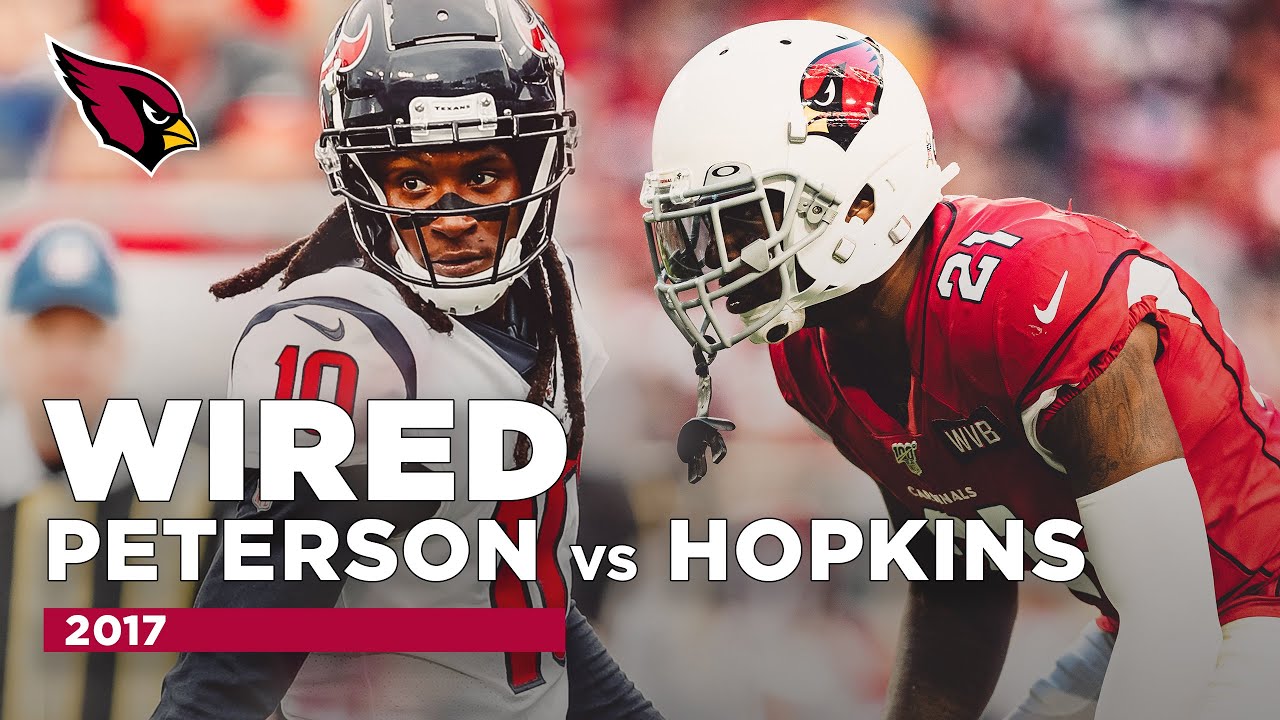Patrick Peterson Wired vs. DeAndre Hopkins in 2017 | Arizona Cardinals