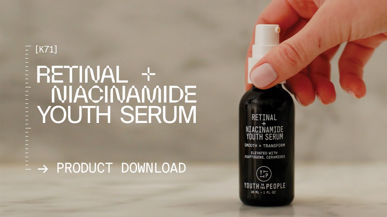 Youth To The People | Retinal + Niacinamide Youth Serum #Retinal #Retinaldehyde #ProGradeVegan
