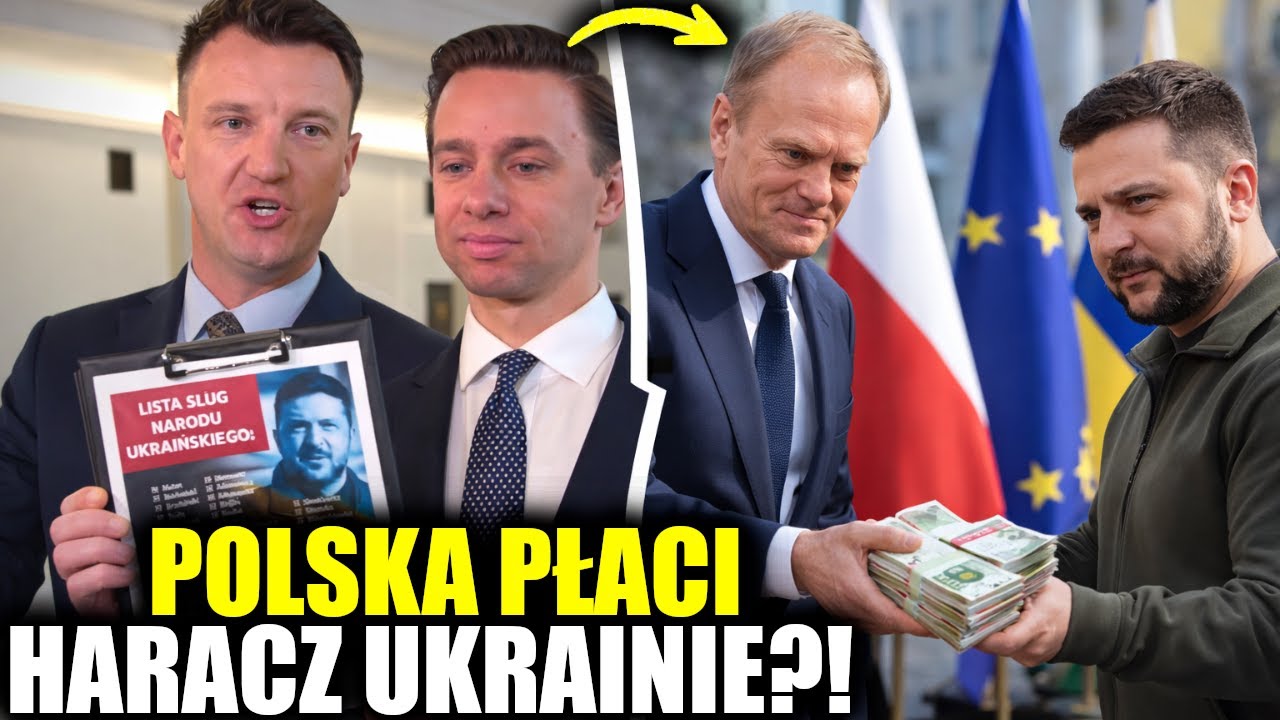 OGROMNA AFERA! BOSAK UJAWNIA JAK TUSK SPRZEDAŁ POLAKÓW UKRAINIE!