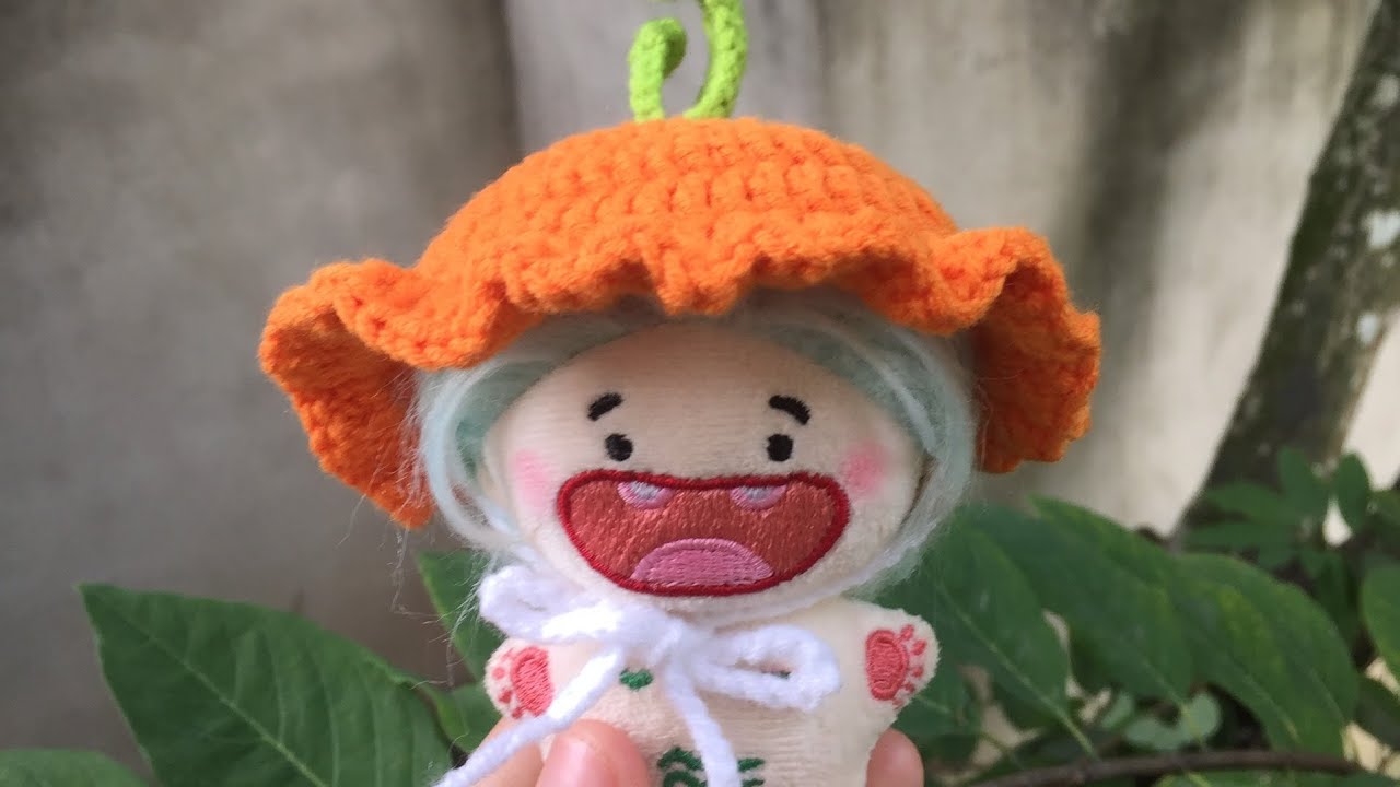 Hướng dẫn móc mũ cho doll 10cm(Phần 1)