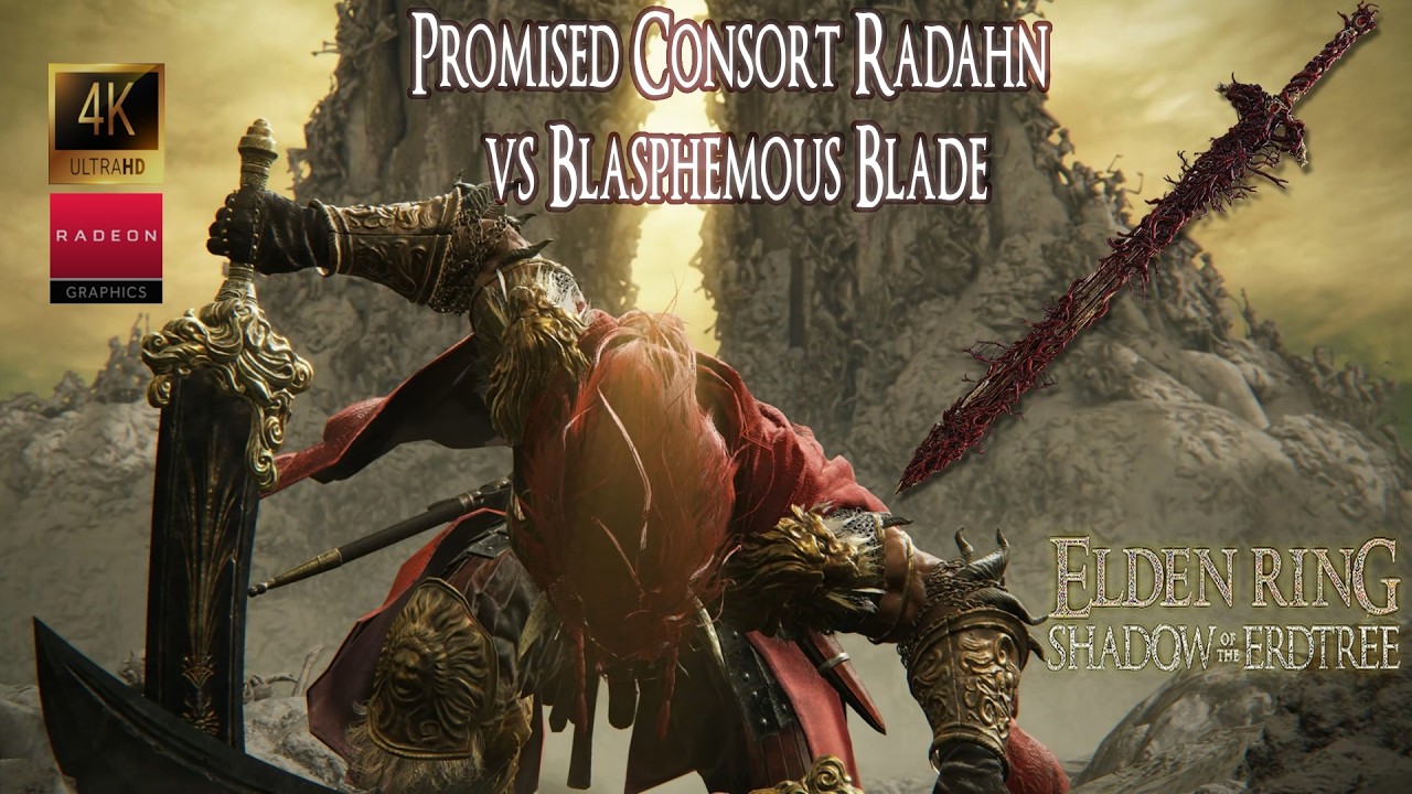 Elden Ring: Shadow of the Erdtree DLC - Promised Consort Radahn vs Blasphemous Blade #eldenring