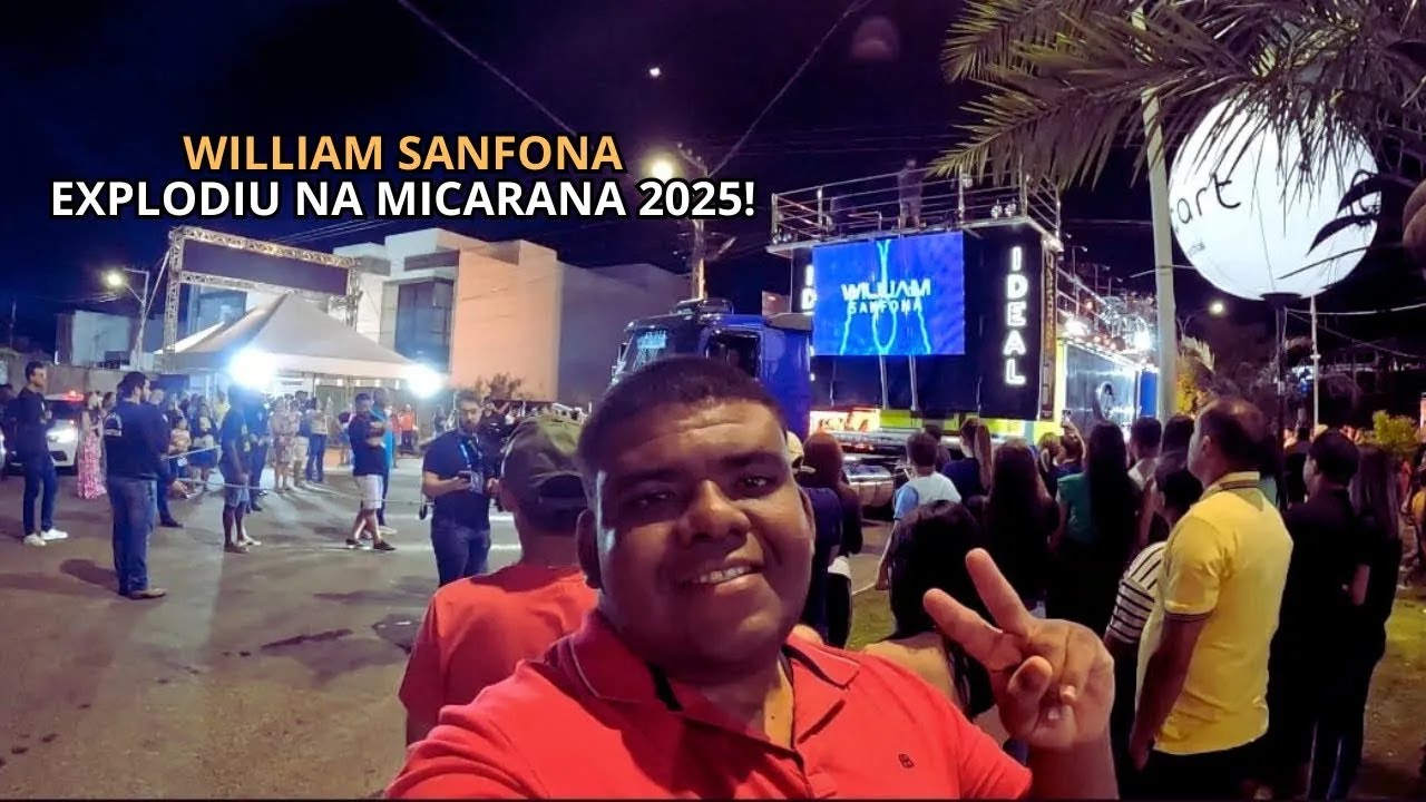 WILLIAM SANFONA ARRASTOU A MULTIDÃO NO BLOCO ALERTA 😱
