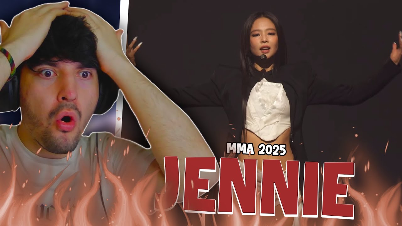 FAYKUU REACCIONA a JENNIE - Seoul City + ZEN + like JENNIE - MMA 2025😱🔥