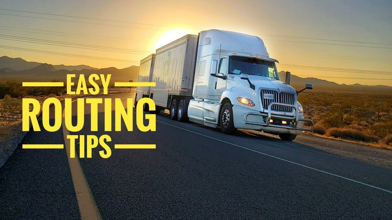 Как составить план поездки для водителей грузовиков: приложение Trucker Path