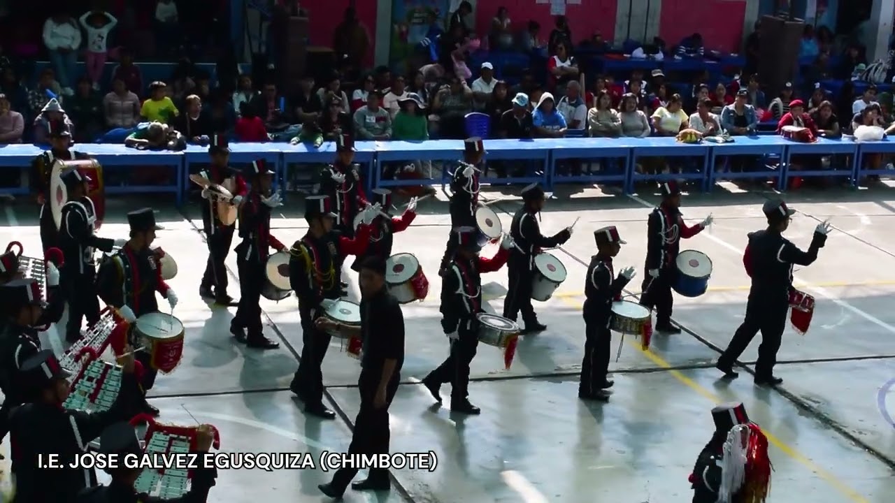 CONCURSO DE BANDAS RÍTMICAS / ORGANIZA I.E. GLORIOSA 329 - CHIMBOTE (CAT 