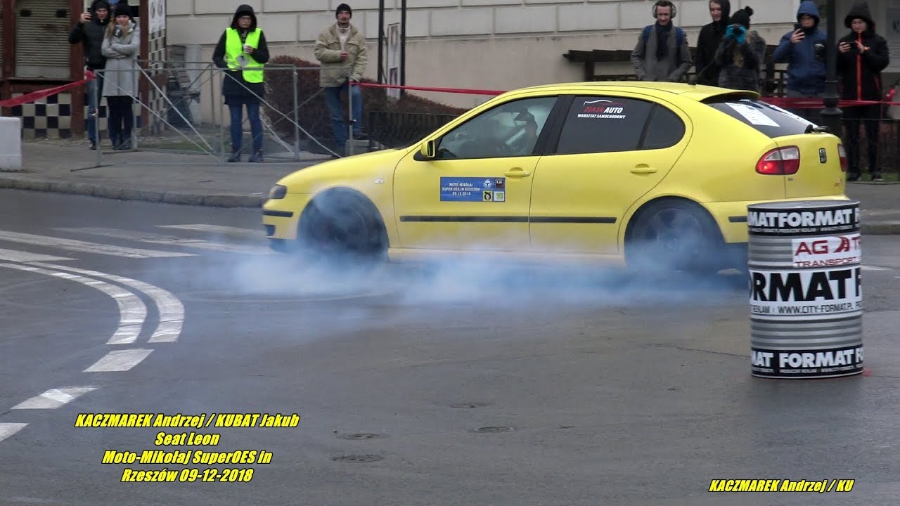 KACZMAREK Andrzej / KUBAT Jakub - Seat Leon - Moto Mikołaj SuperOES in  Rzeszów 09-12-2018