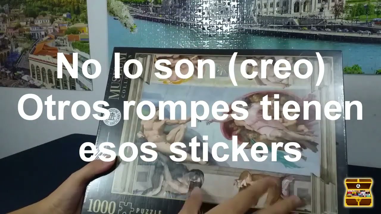 Clementoni 1000 La creación de Adán Armado