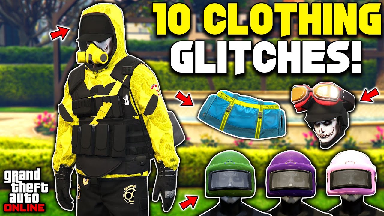10 простых глюков с одеждой в GTA 5 Online!