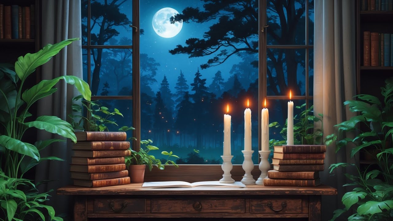 Relaxing and Soothing Midnight Lofi 🌌 Chillhop for Late Night Study, Sleep and Deep Relaxation