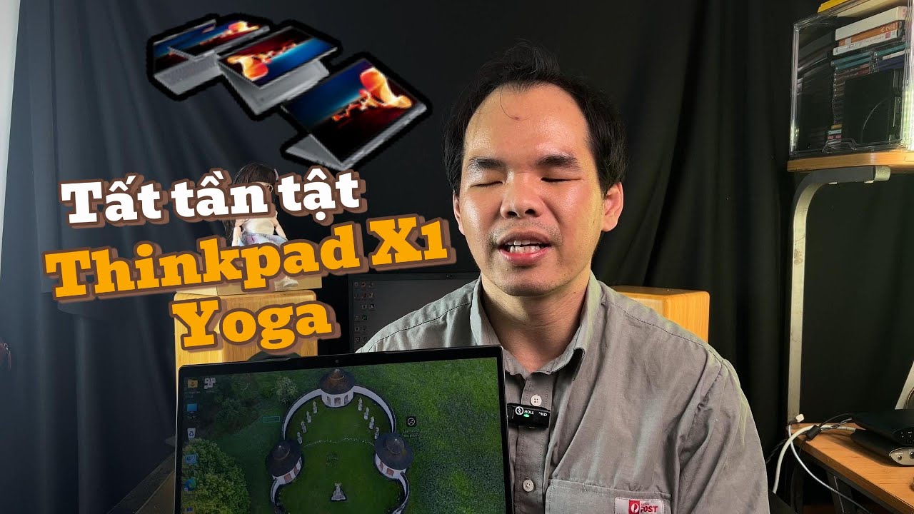 LAPTOP Y như MÁY TÍNH BẢNG 14inch: X1 YOGA GEN 8 — Cứu Tinh của Creator