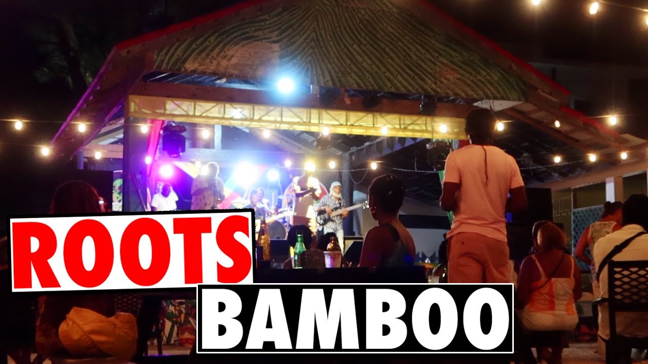 Roots Bamboo at Night: Vibes & Ambiance! | 7 Mile Beach | Negril, Jamaica