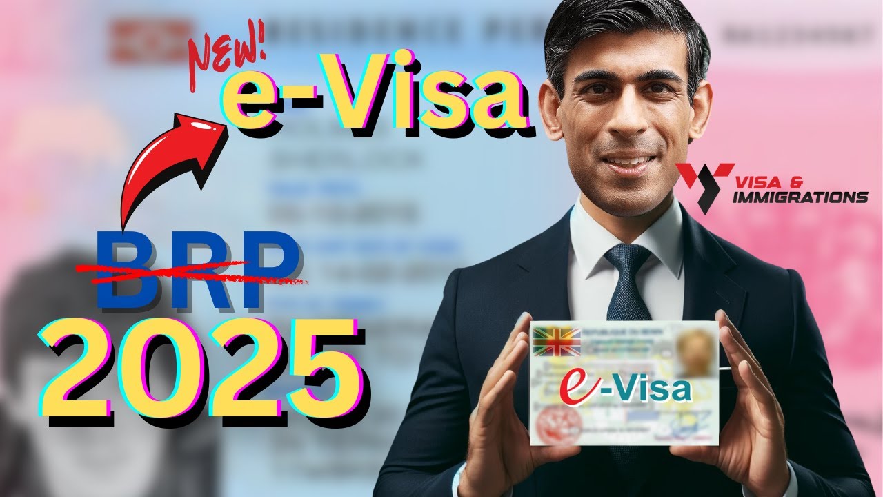 New eVisa as BRP's Expires: No More Biometric Residence Permits in the UK (UK BRP Card Expiring)