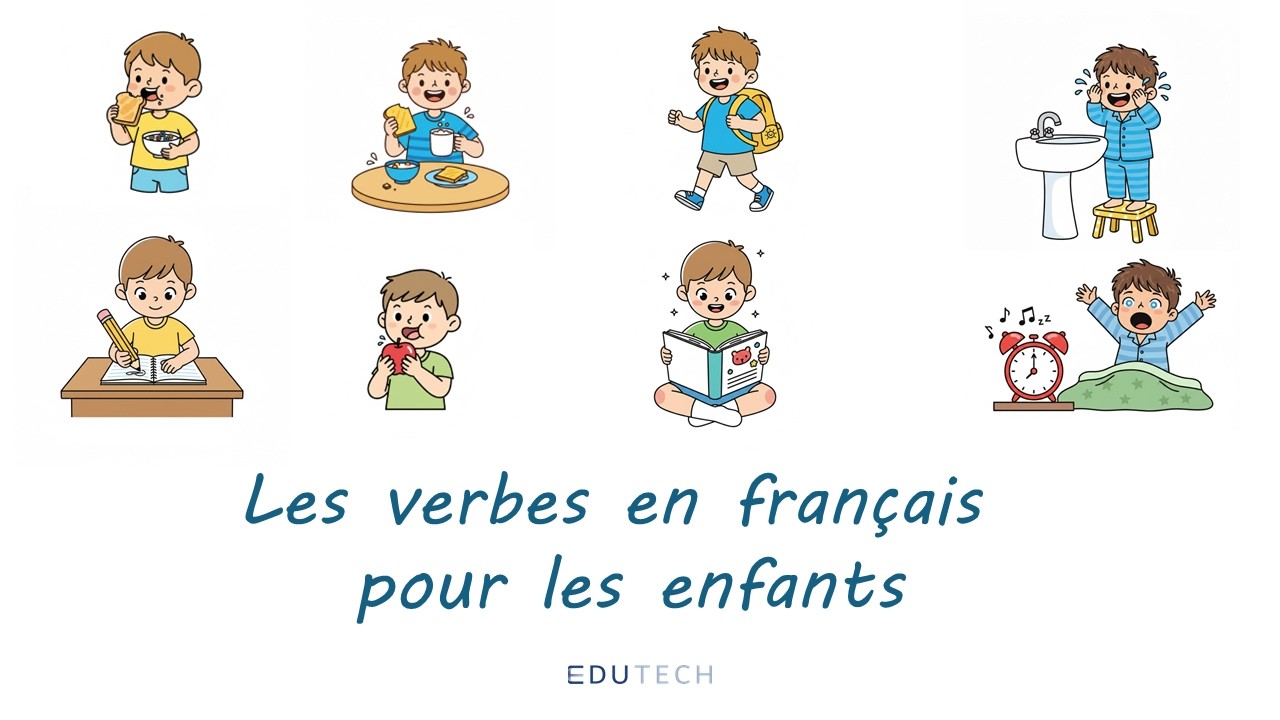 Je + Verbe | Le français facile pour enfants