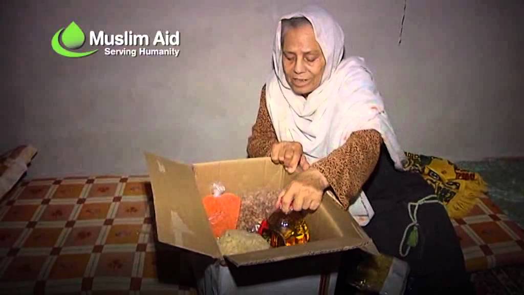 Muslim Aid - Ramadan 2012. Food Pack Distribution, Gaza.
