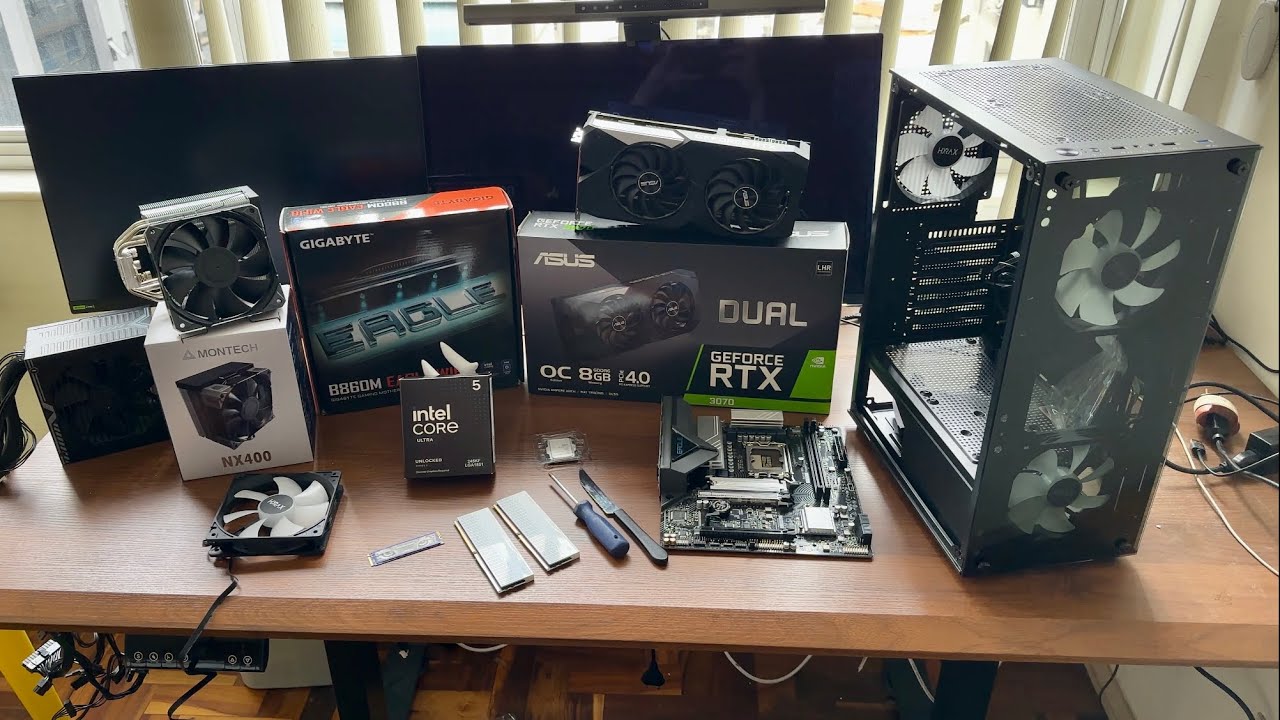 Primeira vez Montando PC Gamer no Socket Novo da Intel com Core Ultra 5 245KF