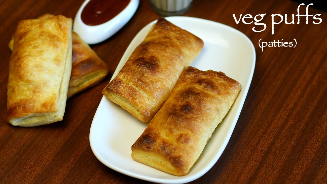 veg puff recipe | curry puff recipe | veg patties or vegetable puff recipe