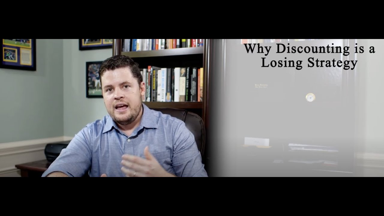 Why Discounting is a Losing Strategy