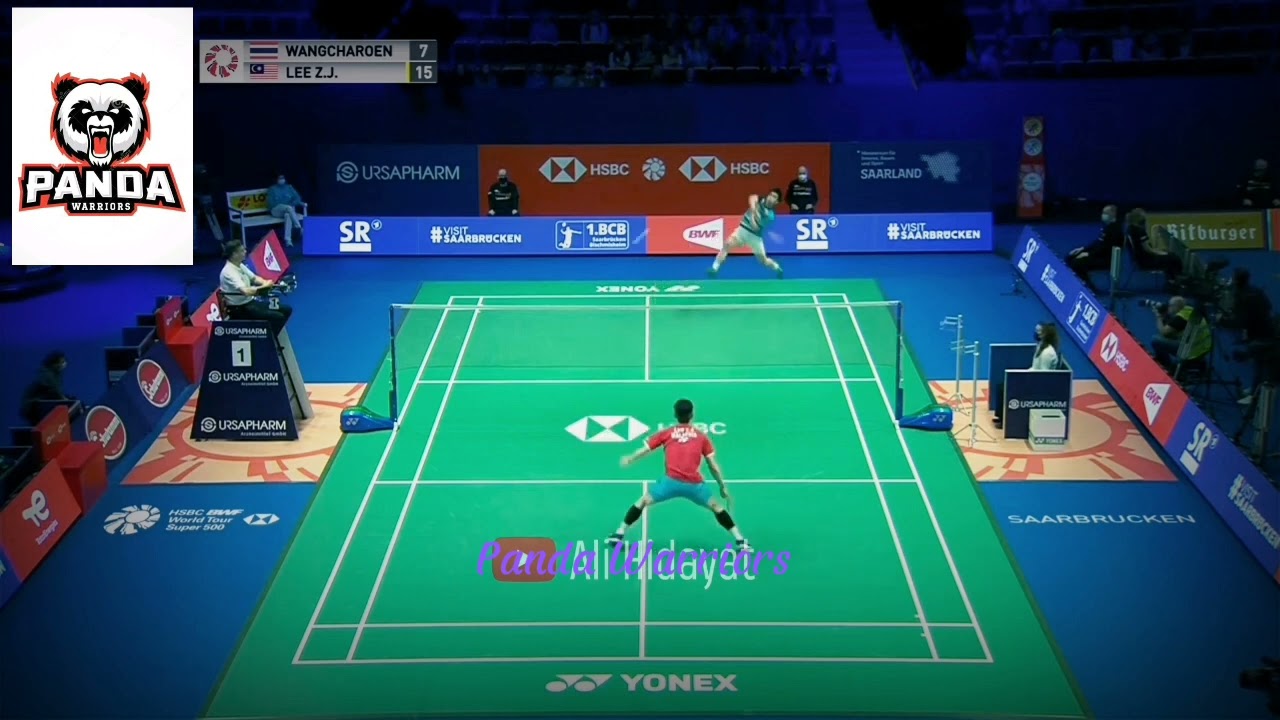Cầu Lông QF HYLO Germany Open 2021 Lee Jii Zia vs Wangcharoen (Malaysia vs Thailand)