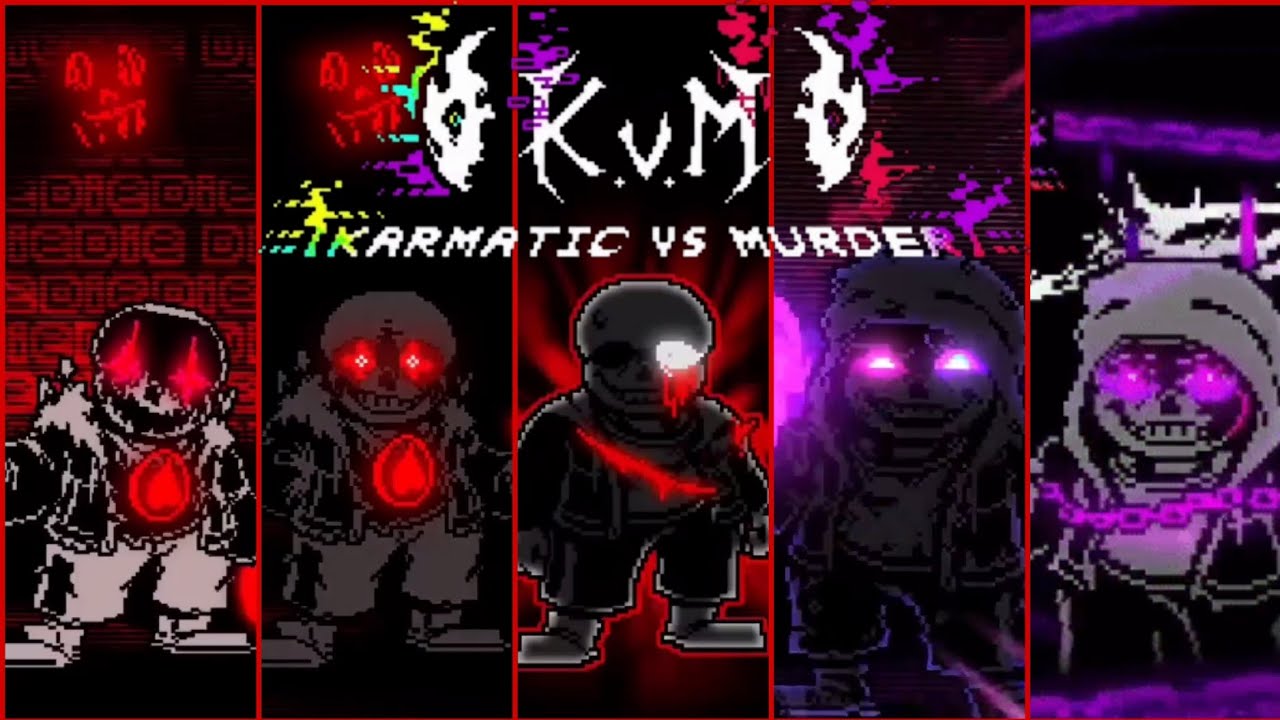 Karmatic Time Trio VS Murder Time Trio: ALL Animation and Fight scenes 