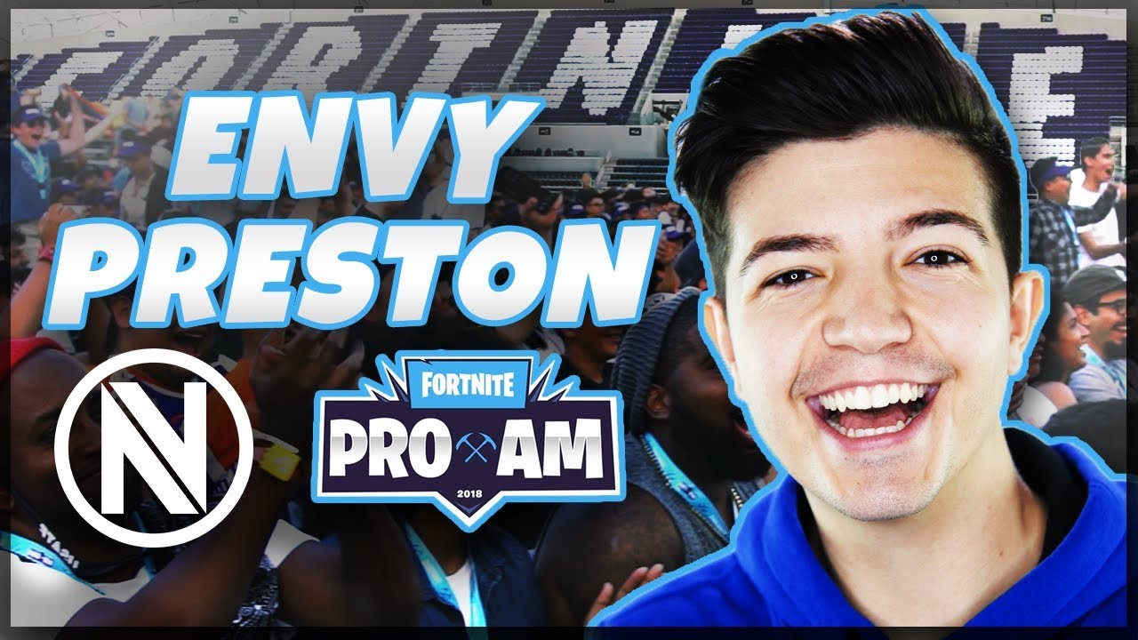Team Envy | Fortnite Pro-Am - Preston, Lil Yatchy vs Ninja, Marshmello & celebs for $3,000,000
