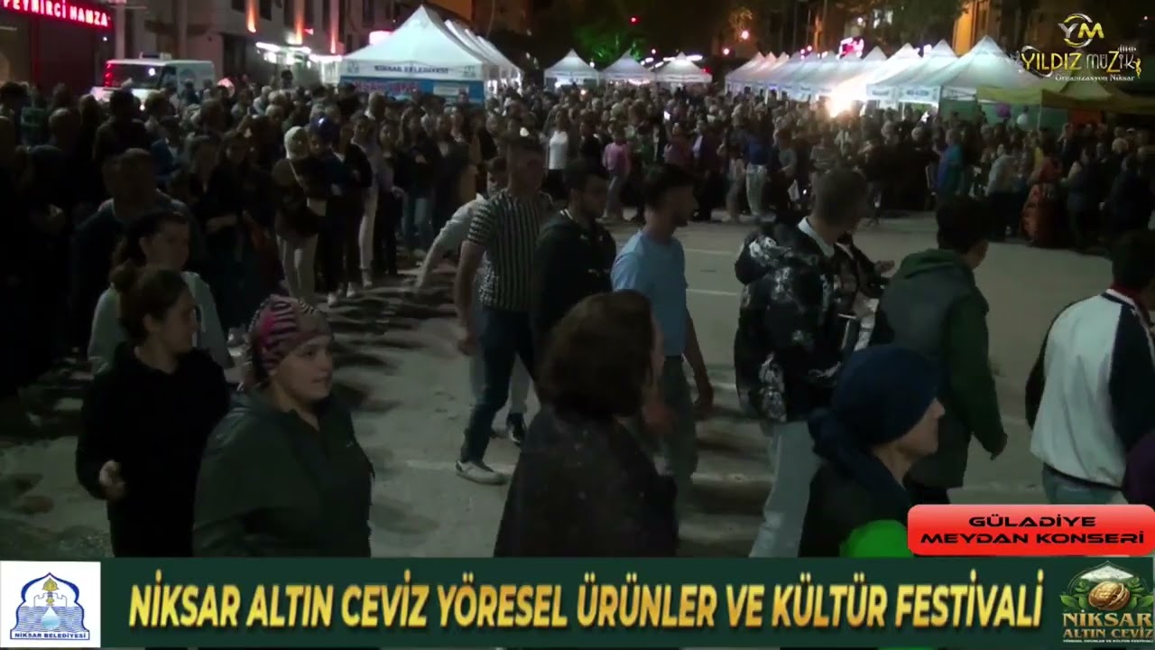 Güladiye Meydan Ellik Halaylar 15 10 2024 Niksar Konser