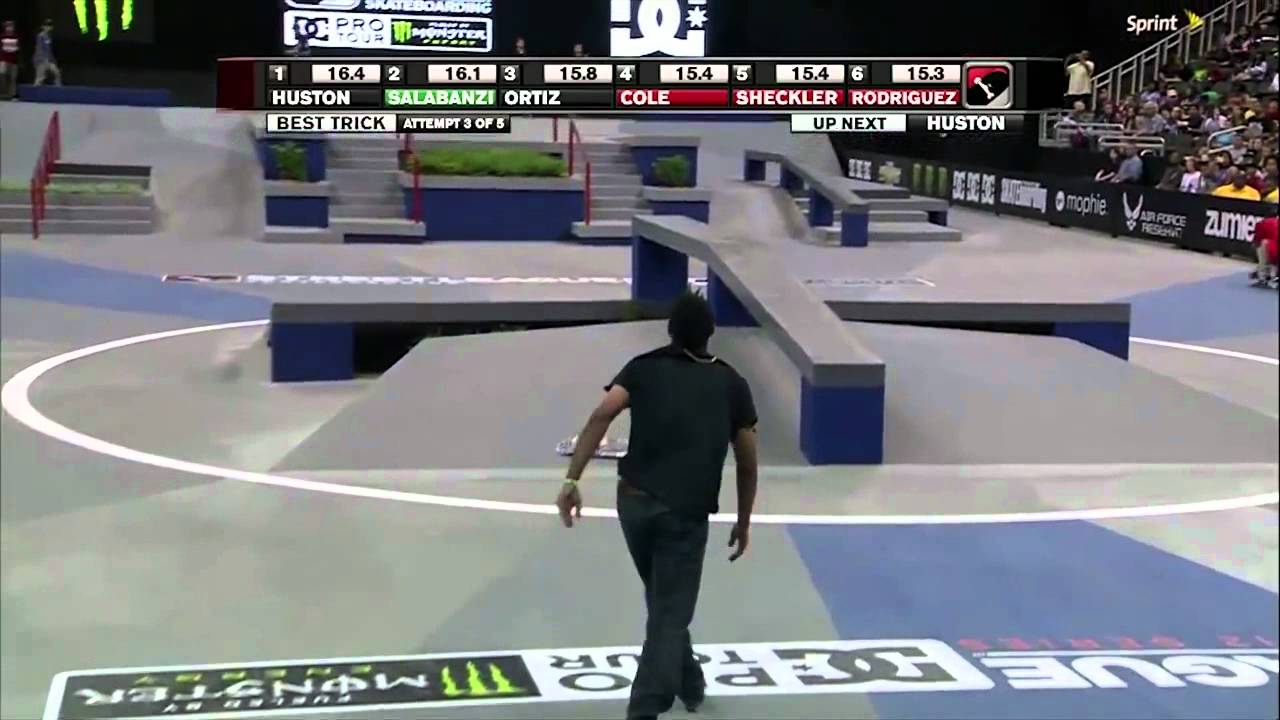 Bastien Salabanzi @ Street League 2012