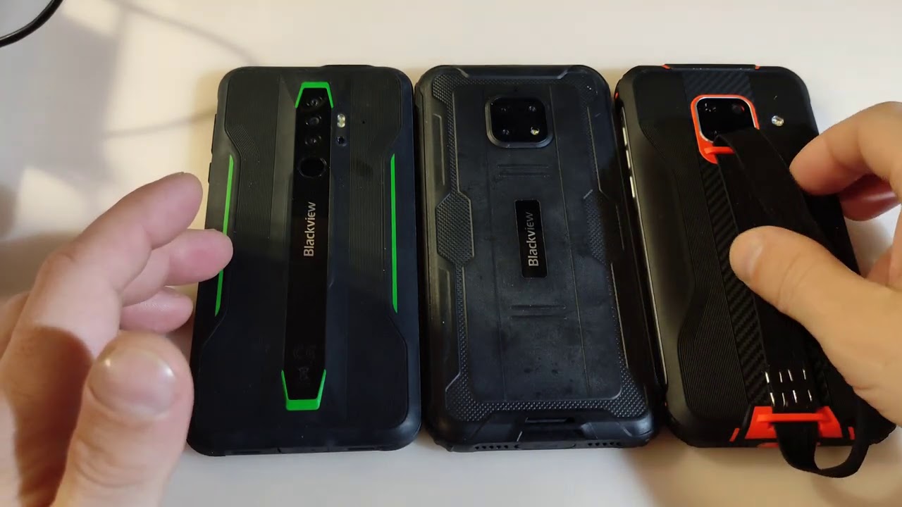Blackview BV4900 \ BV6300Pro \ BV5100 - сравниваем