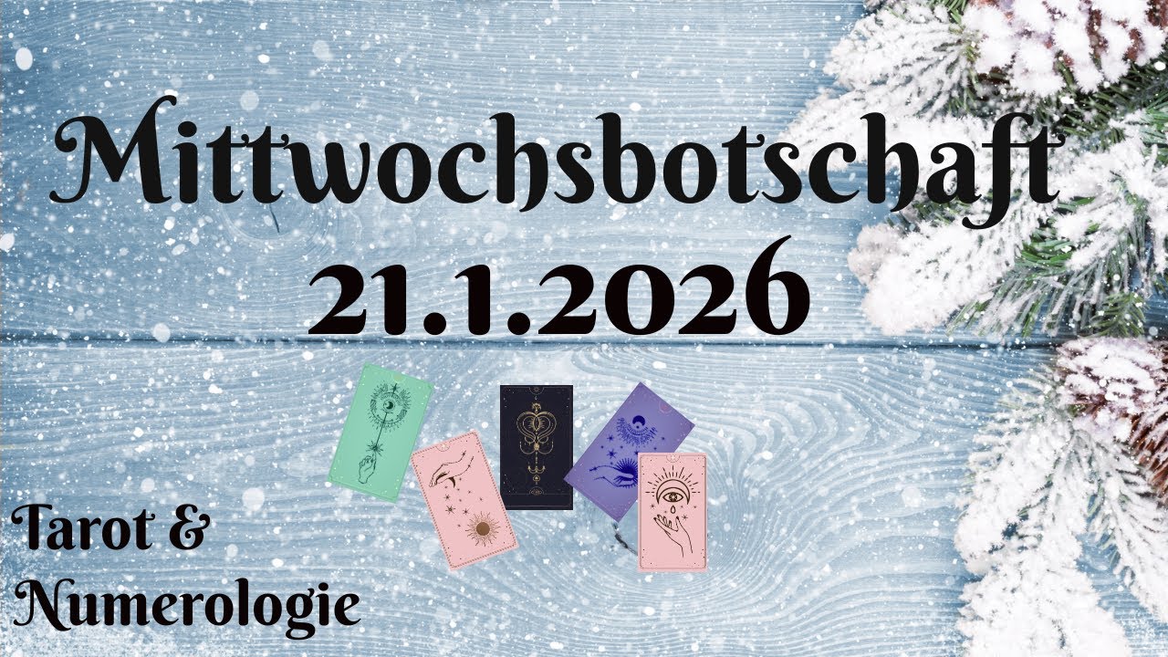 Mittwochsbotschaft 21.1.: Du tust das Richtige! Sei mutig - Du hast Unterstützung von ganz oben 😇