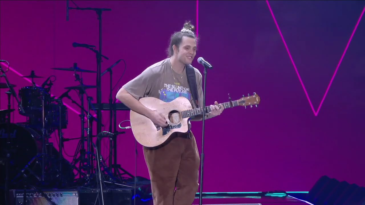 David Schocke performs 
