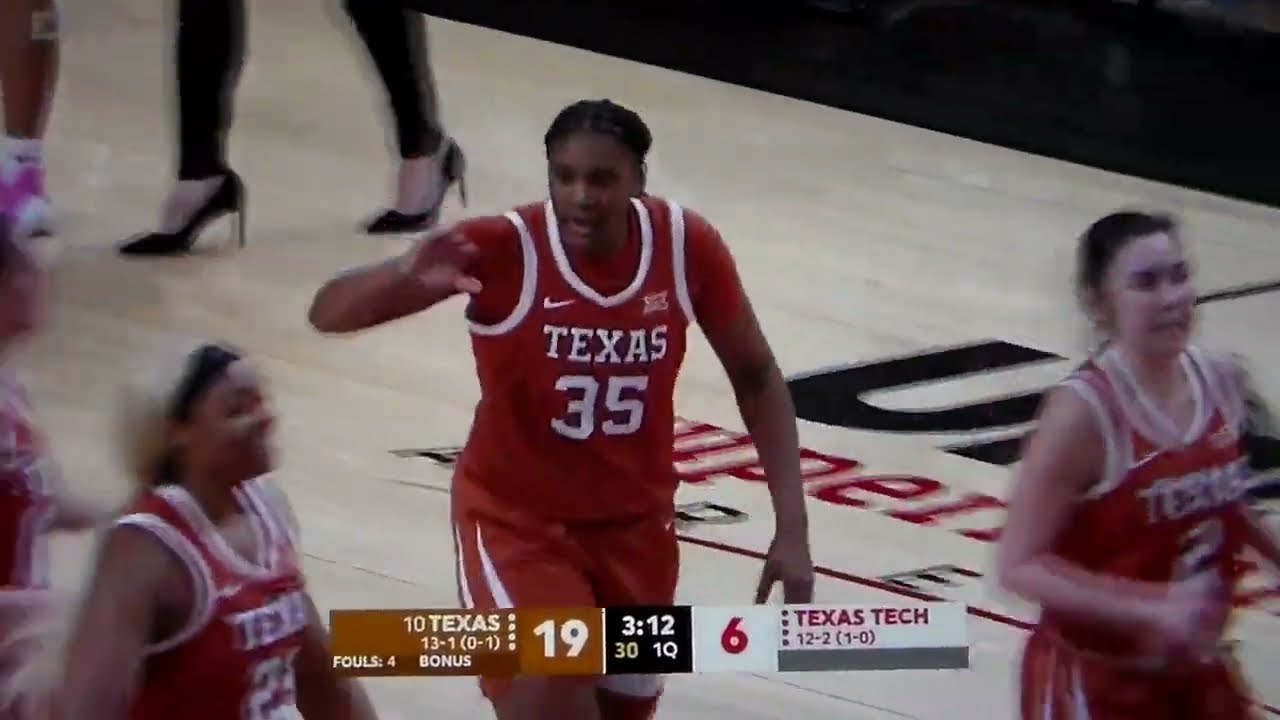 Texas Freshman Sensation Madison Booker vs. Texas Tech