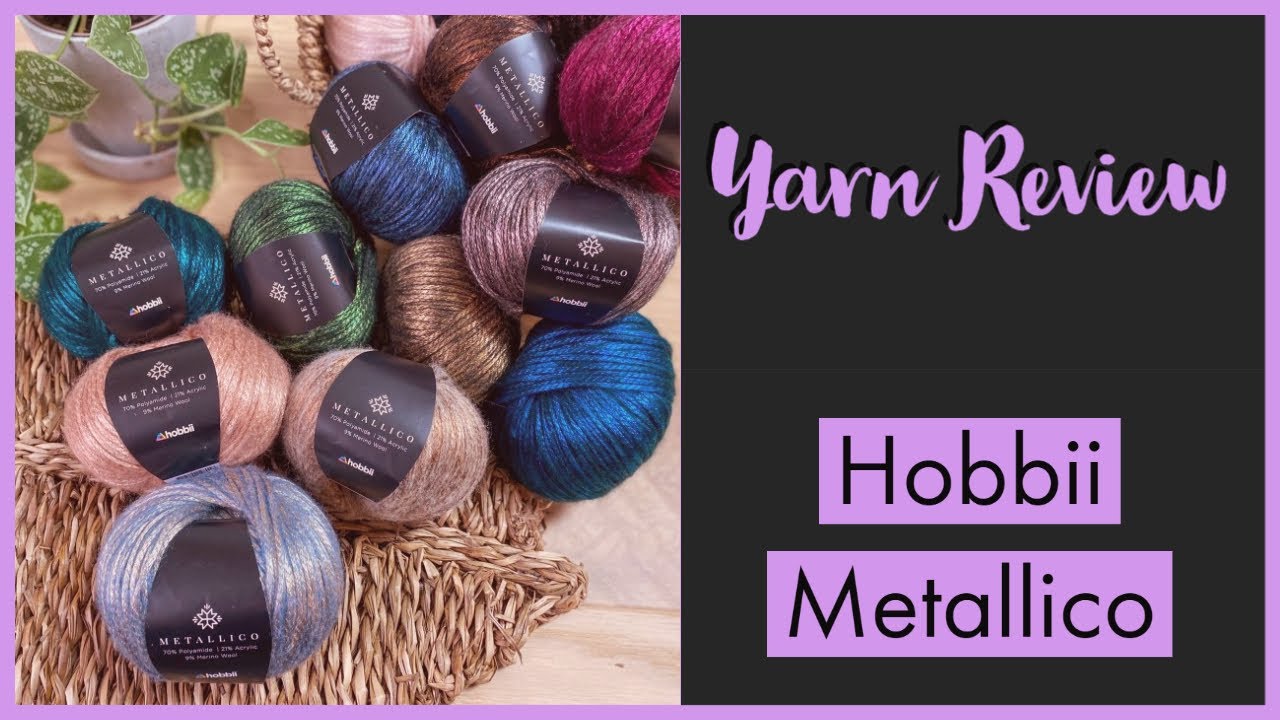 Обзор пряжи - Hobbii Metallico