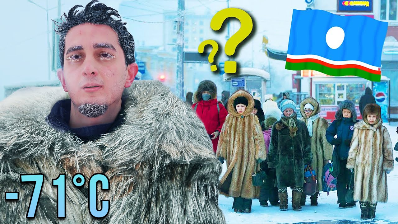 La Vie Quotidienne dans la Ville la Plus Froide du Monde (-71°C) YAKUTSK / YAKUTIA