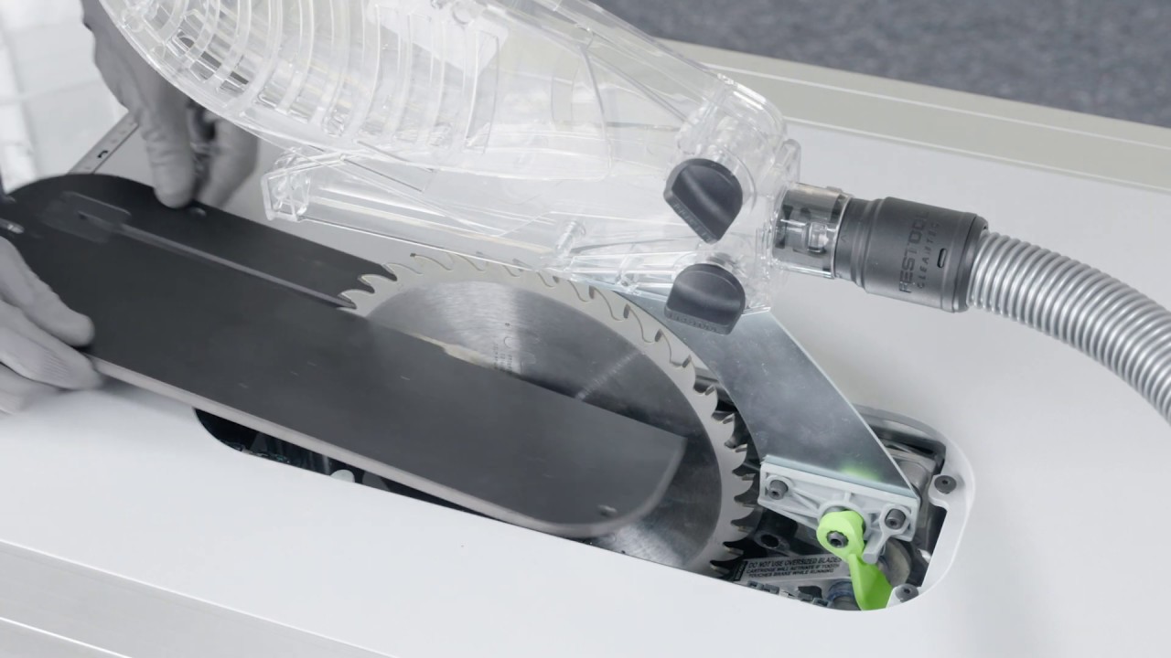 TKS 80 Quick Guide - Changing the blade