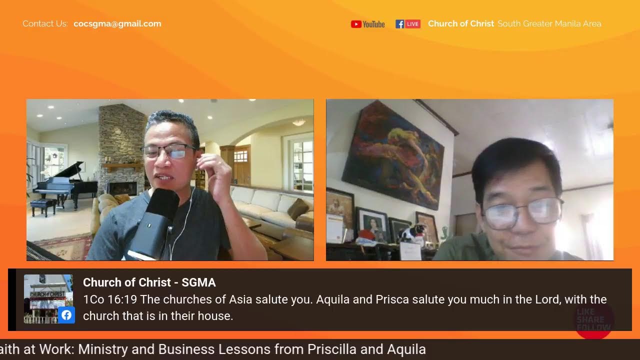 Faith at Work: Ministry and Business Lessons from Priscilla and Aquila