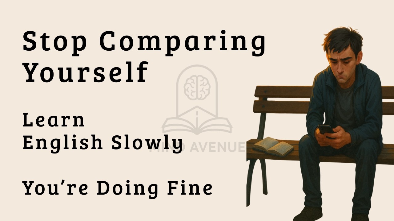 Stop Comparing Your Life | Learn English Without Hating Yourself ✅
