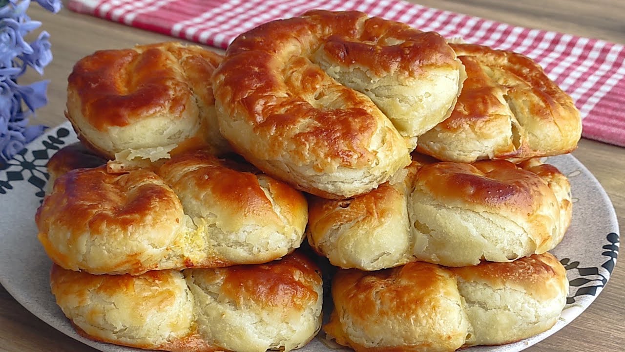O Kadar KOLAY Kİ Neden Daha Önceden Yapmadım❗YUMUŞACIK BÖREK TARİFİ 💯#asmr#pratikyemektarifi
