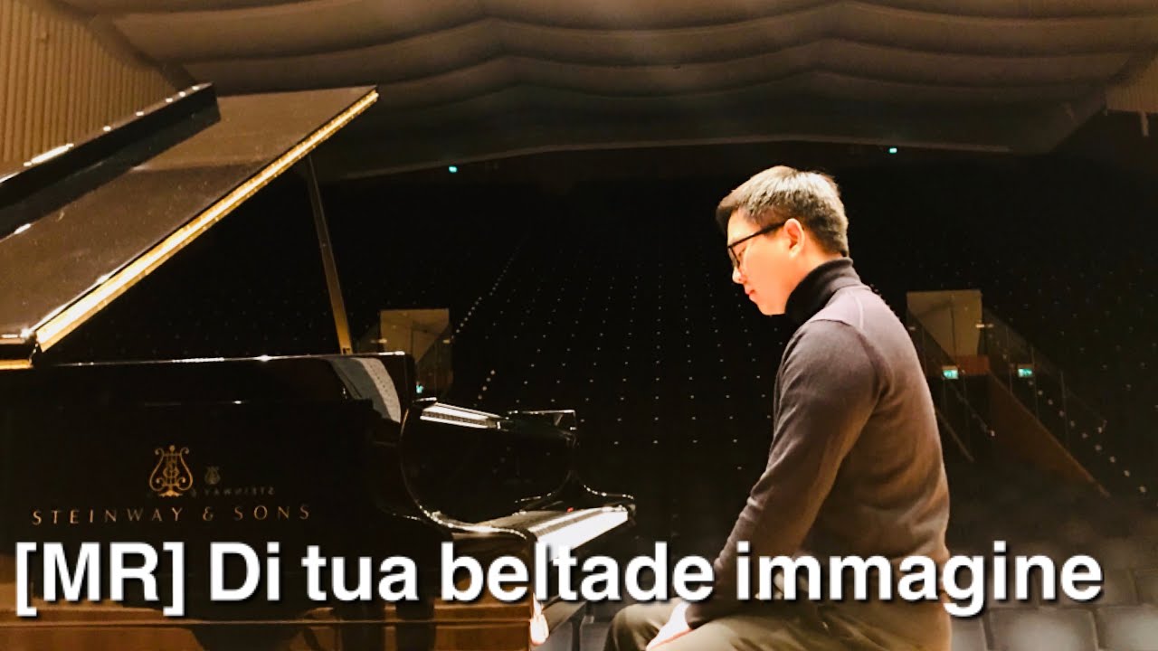 Di tua beltade immagine karaoke, accompaniment, mr
