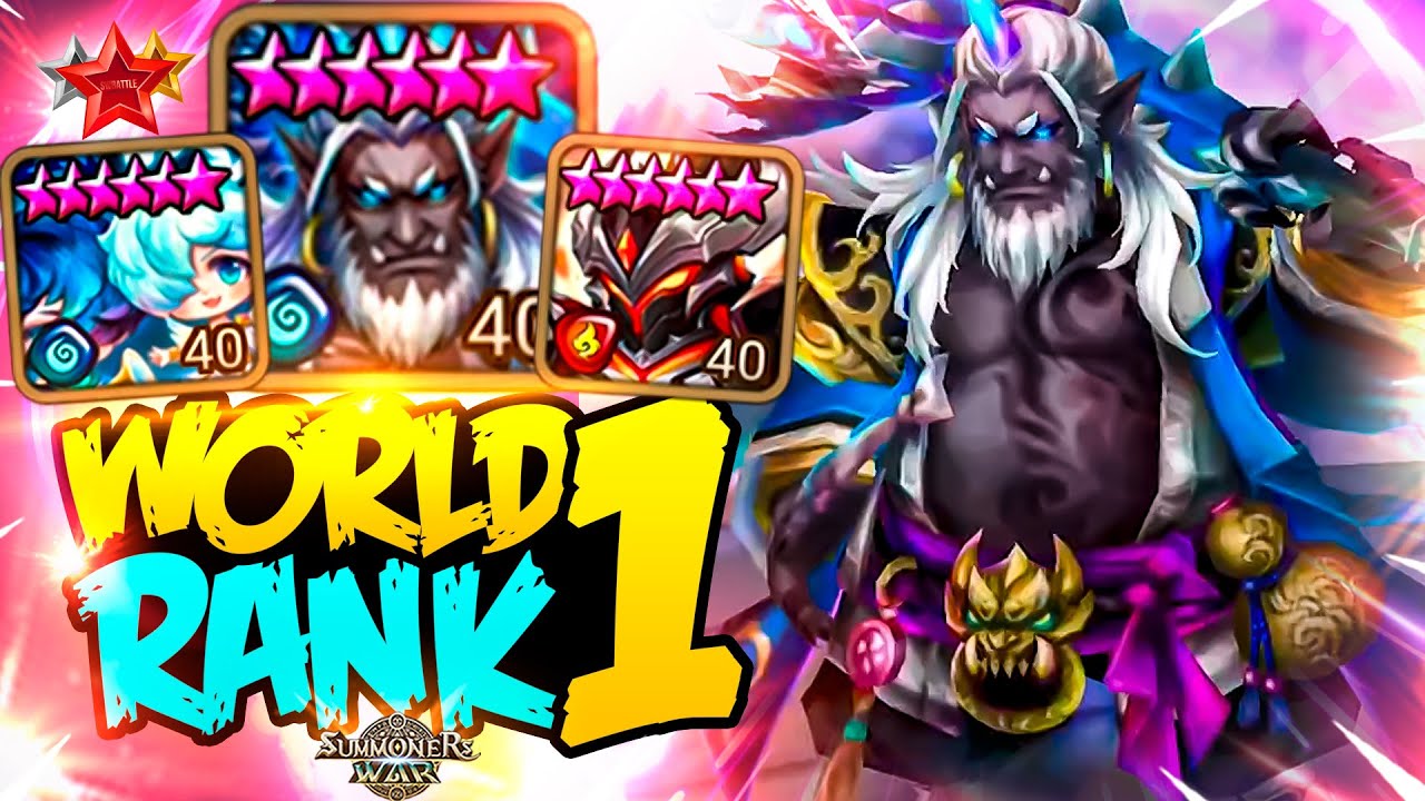 RANK 1 PU Destroys TOP SL PLAYERS in Summoners War RTA