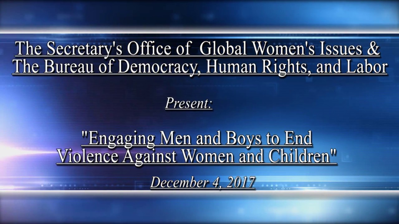 Engaging Men and Boys to End Violence Against Women and Children