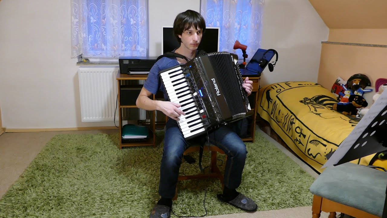 Spanish Flea C-dur (Julis Wechter) akordeon Tomáš Rožboud