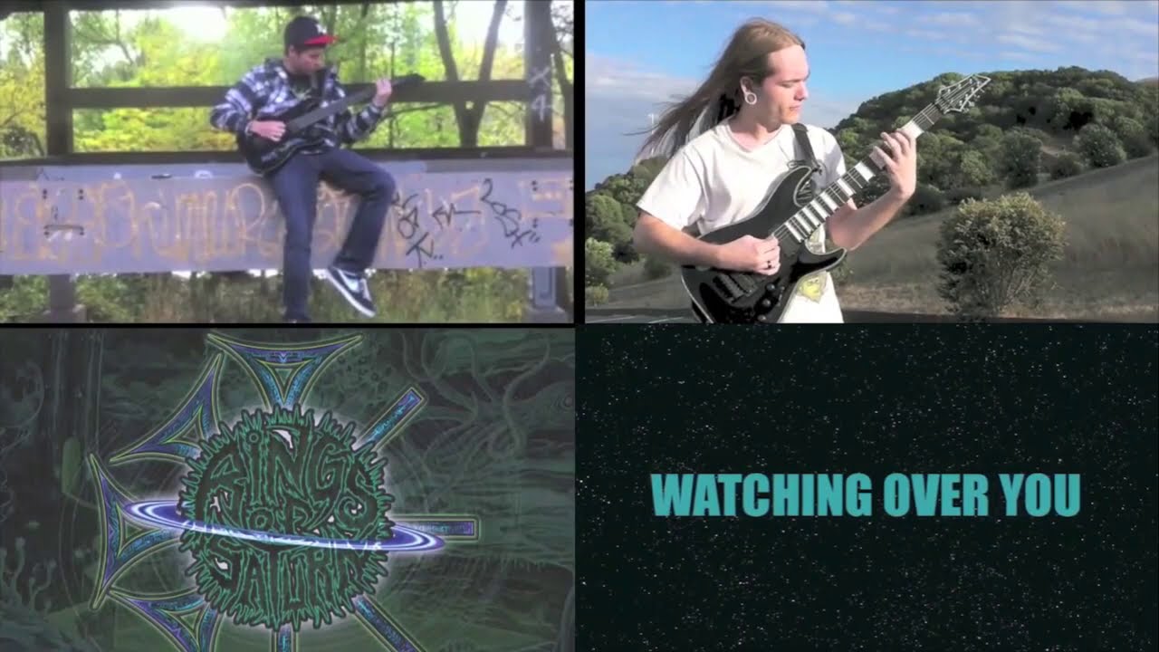 RINGS OF SATURN - DINGIR (OFFICIAL GUITAR PLAYTHROUGH & LYRIC VIDEO) [2012 1080p RE-UPLOAD]