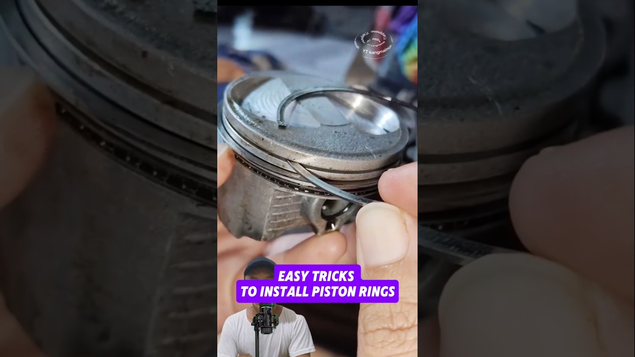 Cara Memasang Ring Piston yang Benar ⚙️ Supaya Mesin Tidak Cepat Rusak!