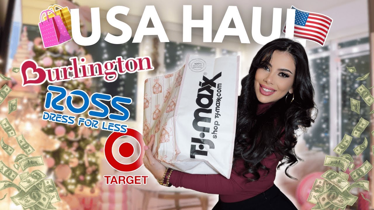 Огромная покупка товаров для девочек в американском стиле! (Target, Burlington, Ross & Tjmaxx) 🎀🇺🇸