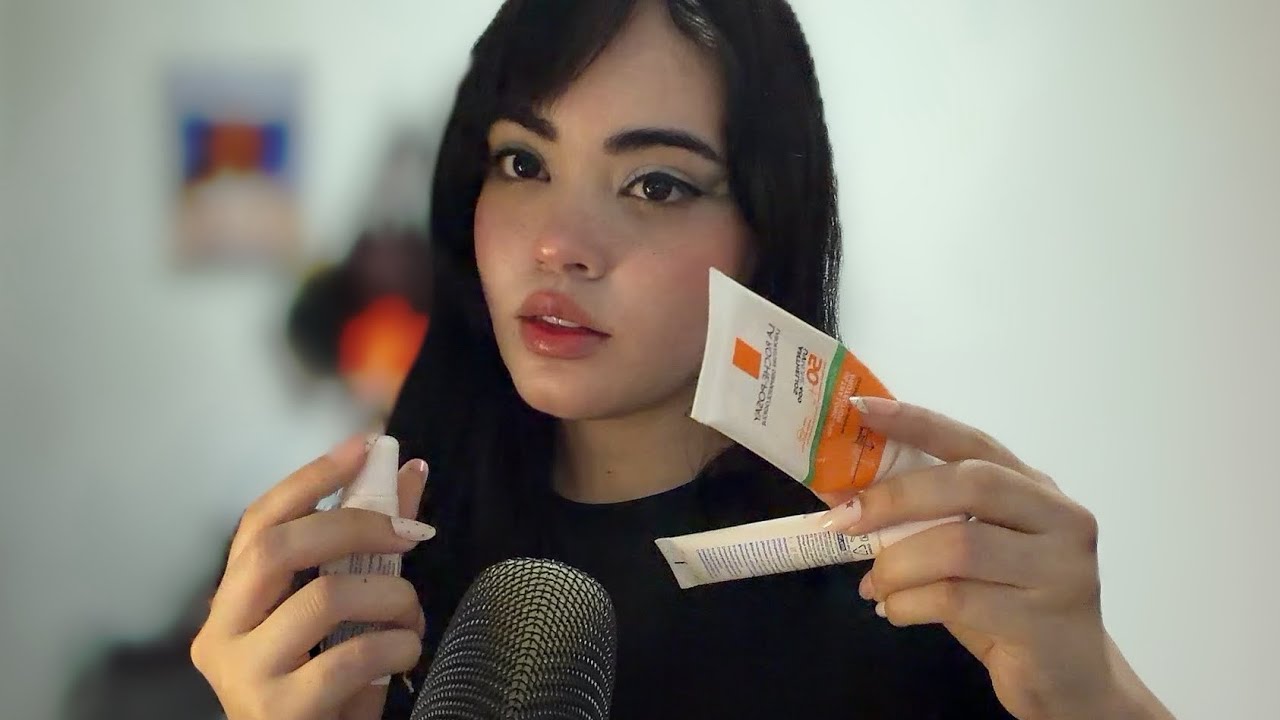 ASMR Te preparo para dormir: skincare nocturno🌙🧴
