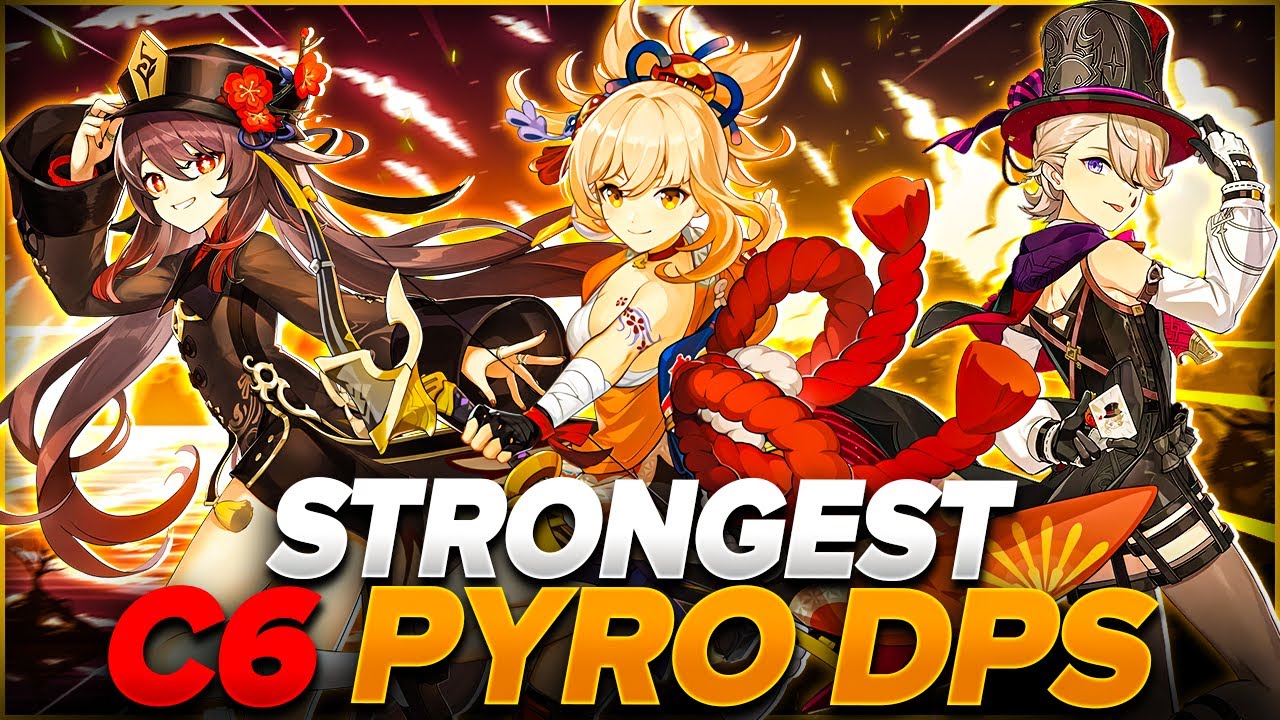 Yoimiya Vs. Hu Tao Vs. Lyney | Who's The Best Pyro DPS [Genshin Impact]