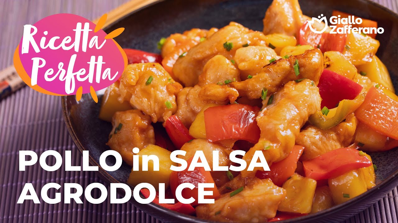 POLLO in SALSA AGRODOLCE: la RICETTA PERFETTA 🥢😍✨🧡