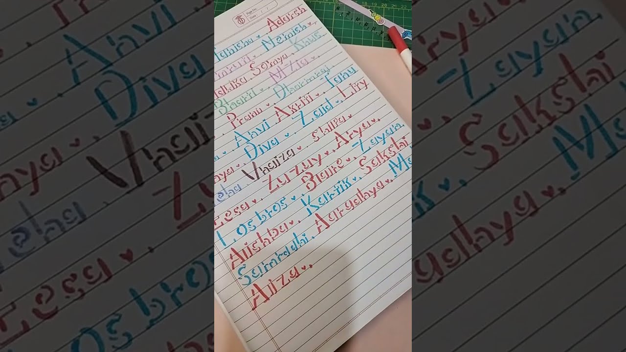 Live Name Writing ✍️ | Aapka Naam Cute Font Me 💖 | Join Now